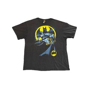 Vintage Batman The Dark Knight HEED THE CALL BAT SIGNAL Fader T-Shirt XL